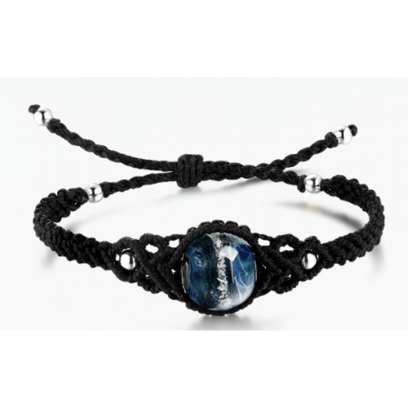 《天空之鏡》 Macrame款手繩