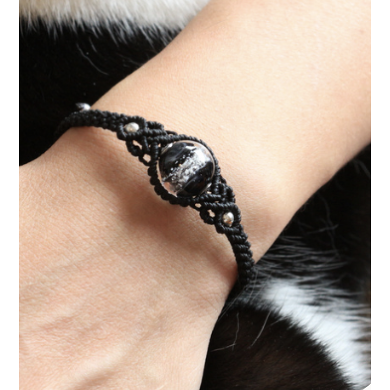 《天空之鏡》 Macrame款手繩