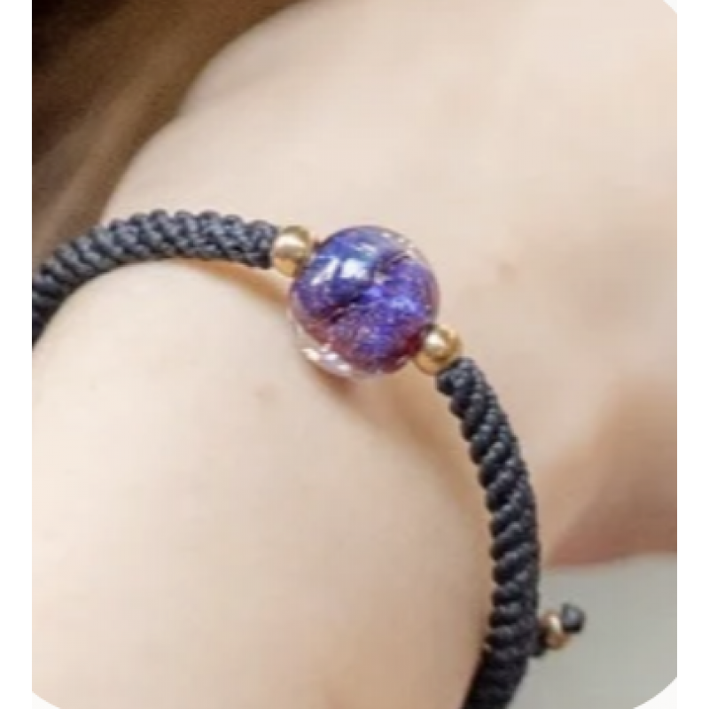 《天空之鏡》 Macrame款手繩